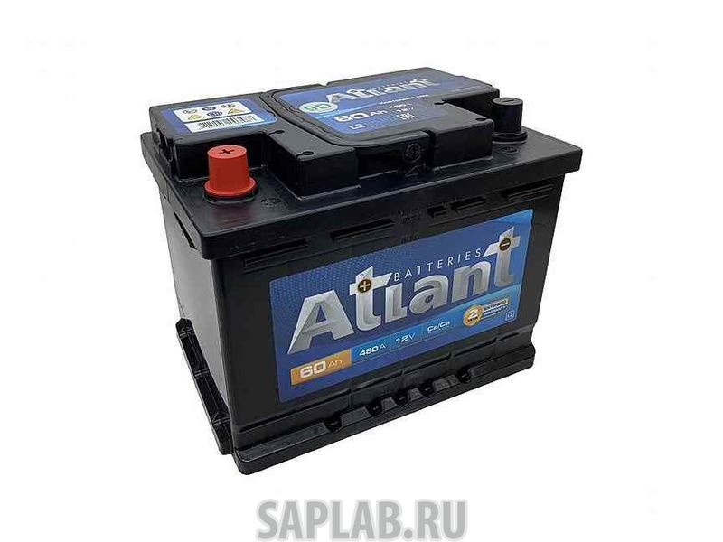 Купить ATLANT 4815156003951 Акб Black 60ah L+ (+/-) 12v 460a En 242х175х190 ATLANT 4815156003951