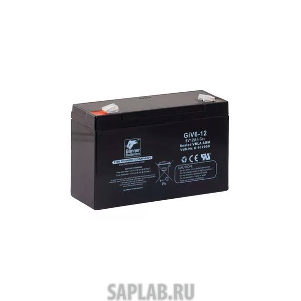 Купить BANNER 3СТ12GIV0612 Аккумулятор BANNER GIV 12А/ч