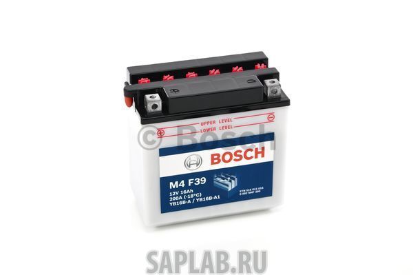 Купить BOSCH 0092M4F390 Аккумулятор автомобильный BOSCH 0 092 M4F 390 16 Ач