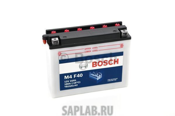 Купить BOSCH 0092M4F400 Аккумулятор автомобильный BOSCH 0 092 M4F 400 16 Ач