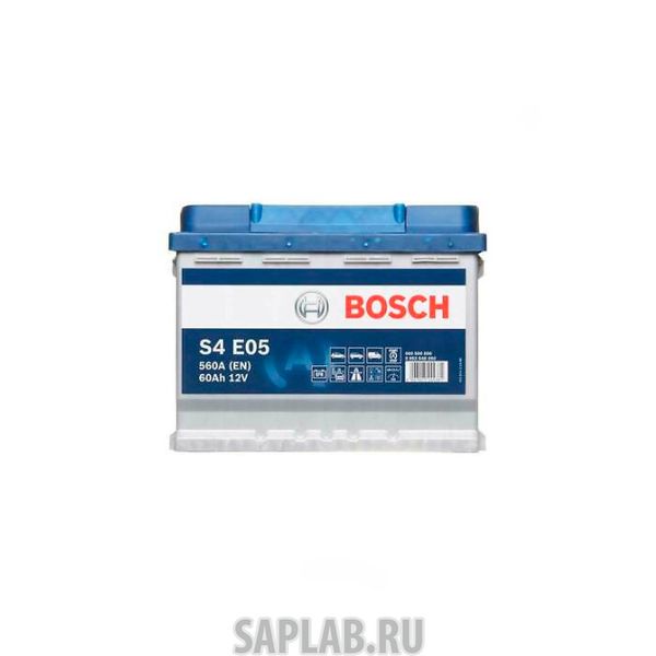 Купить BOSCH 0092S4E051 Аккумуляторная Батарея S4 Efb [12v 60ah 640a B13] BOSCH 0092S4E051