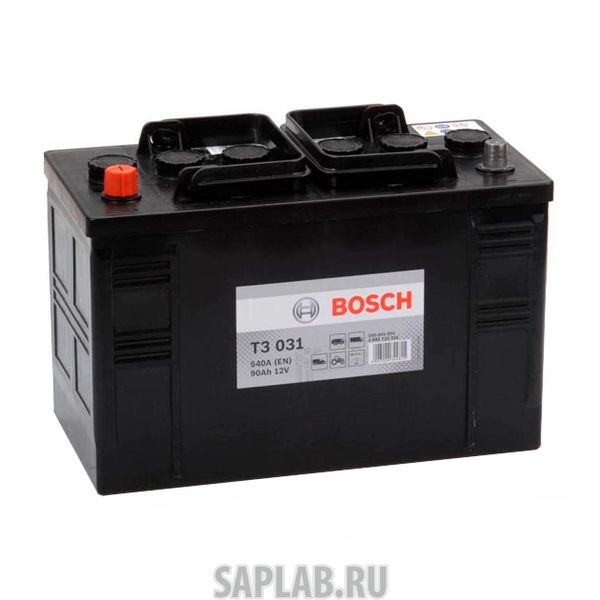Купить BOSCH 0092T30310 Аккумулятор BOSCH T3, 90ah, 540a 350x175x239мм BOSCH