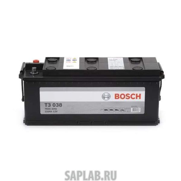 Купить BOSCH 0092T30380 0 092 T30 380_аккумулятор! T3 110Ah 760А + слева 514x175x210 B03 \ BOSCH 0092T30380