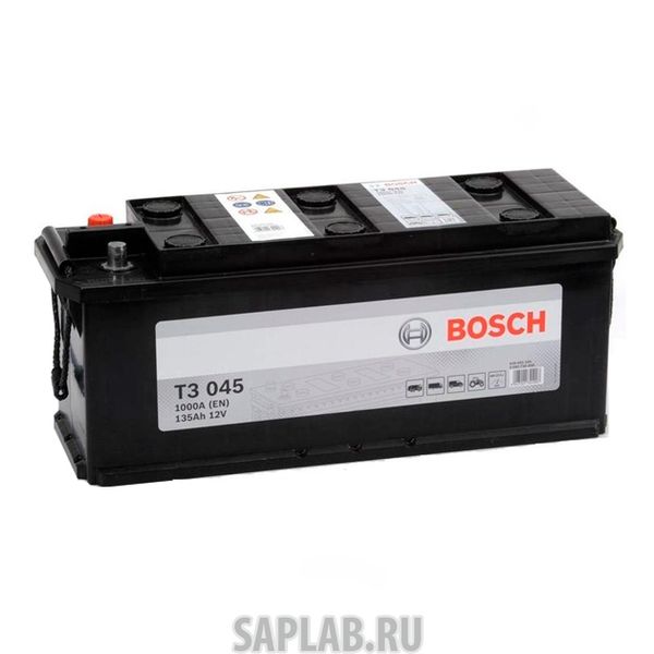 Купить BOSCH 0092T30450 Аккумулятор T3, 12 В, 135 А/Ч, 1000 А, 514х175х210 BOSCH