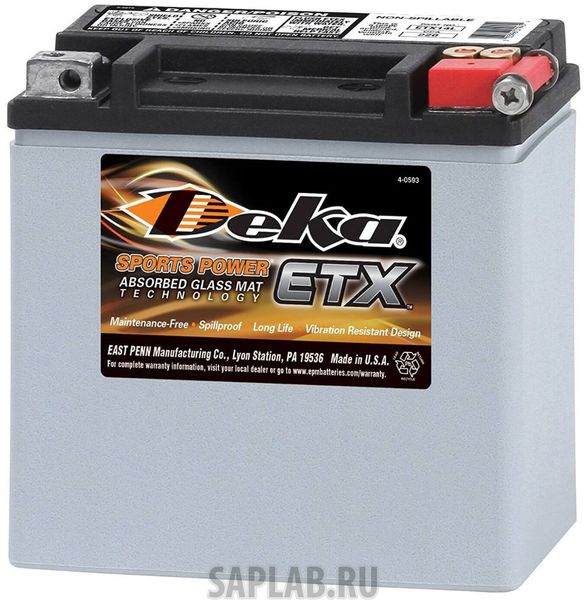 Купить DEKA ETX14L Аккумулятор DEKA ETX14L