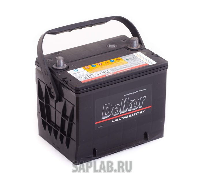 Купить DELKOR 956 Аккумулятор автомобильный DELKOR 75DT-650