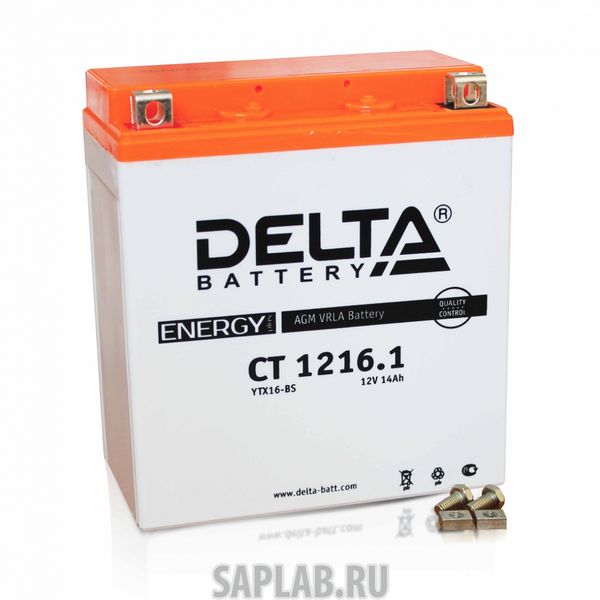 Купить DELTA 1058164290417 Аккумулятор мотоциклетный Delta CT1216.1