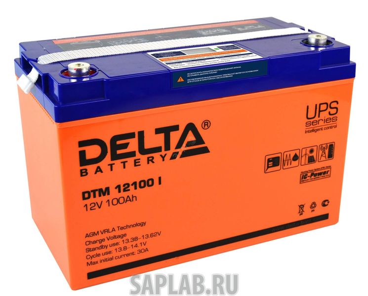 Купить DELTA DTM12100I Аккумулятор Delta DTM 12100 I