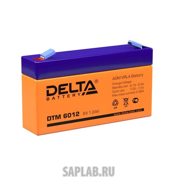 Купить DELTA DTM6012 Аккумулятор DELTA DTM 6012