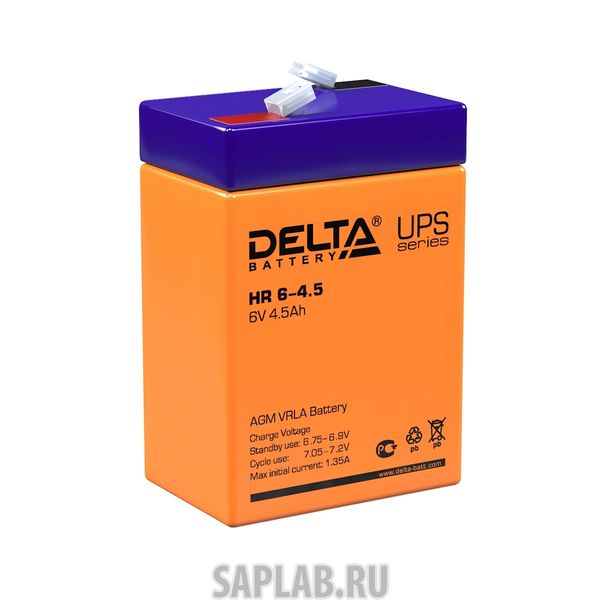 Купить DELTA HR645 Аккумулятор DELTA HR 6-4.5