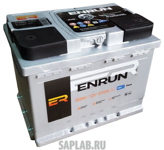 Купить ENRUN 60L600A Аккумулятор ENRUN 60L 600A 242x175x190