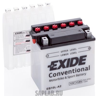 Купить EXIDE EB10LA2 Аккумулятор автомобильный EXIDE EB10L-A2 11 Ач