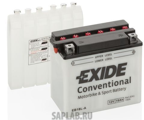 Купить EXIDE EB18LA Аккумулятор автомобильный EXIDE EB18L-A 18 Ач