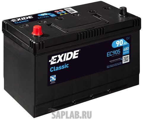 Купить EXIDE EC905 Аккумулятор автомобильный EXIDE EC905 90 Ач