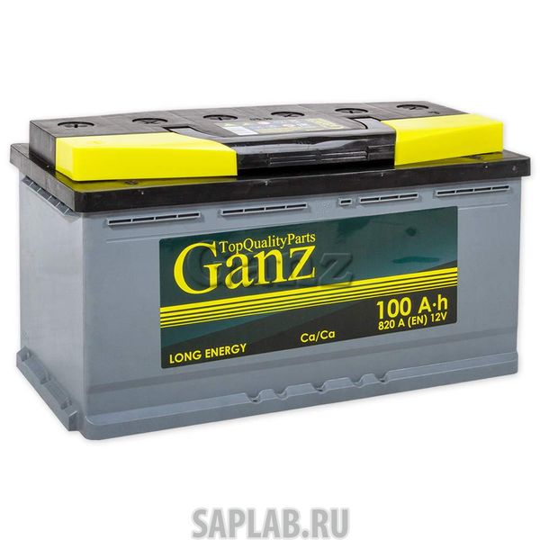 Купить GANZ GA1001 Аккумулятор Ganz 100 А/Ч 353x175x190 En820 Ganz Ga1001 GANZ арт. GA1001