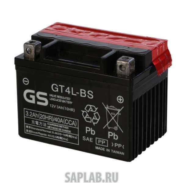Купить GS 1058330749174 Аккумулятор мотоциклетный GS GT4L-BS