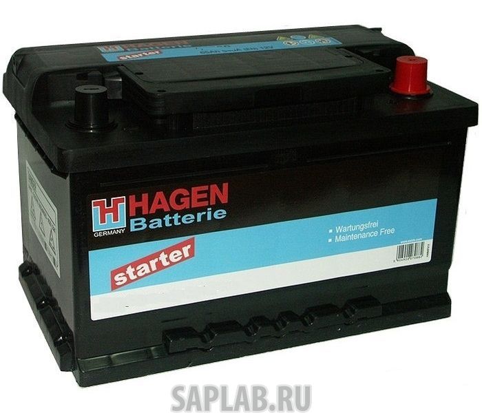 Купить HAGEN 59529 Аккумулятор автомобильный Hagen 12V 90Ah 720A B13 59529