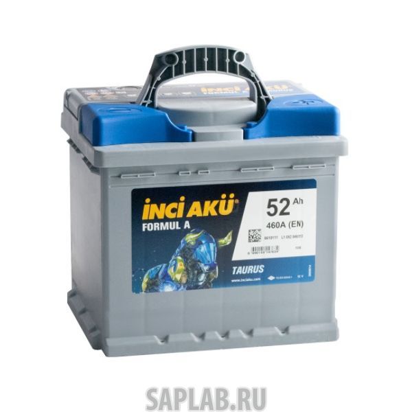 Купить INCI_AKU FORMULA52R460A Аккумулятор INCI AKU Formul A 52R 460A 207x175x190