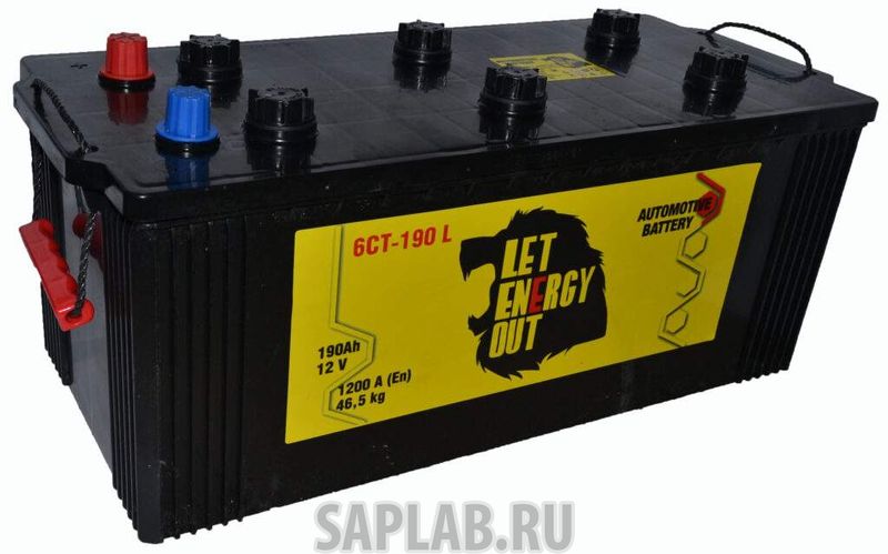 Купить LEO 6СТ190L3 Аккумулятор 190А/ч Let Energy Out EN 1200А Обратная евро конус 524*223*223 6 СТ-190 L (3)