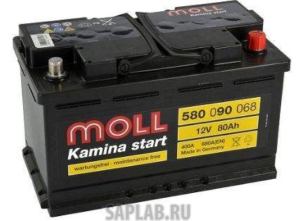 Купить MOLL 580090068 Аккумулятор MOLL Kamina Start 80R 680A 315x175x190 580090068