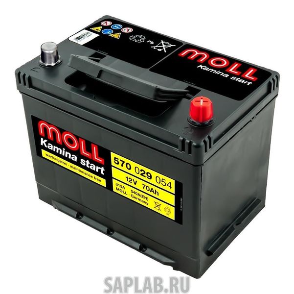 Купить MOLL KAMINA70JR Аккумулятор MOLL Kamina 70JR 561
