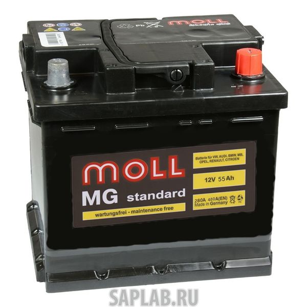 Купить MOLL MG55UR Аккумулятор MOLL MG 55UR 607