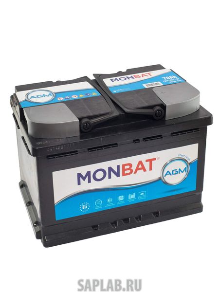 Купить MONBAT GEM30 Автомобильный аккумулятор MONBAT AGM 70 Ач 760 А (обратная полярность)