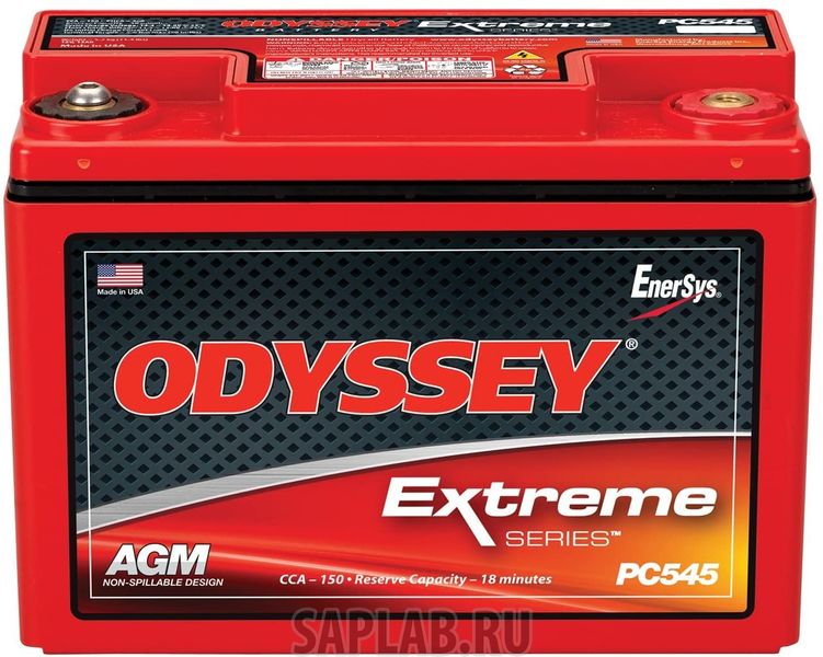 Купить ODYSSEY PC545MJ Аккумулятор Odyssey PC545MJ 12В 13Ач 150CCA 118x86x131 мм Обратная (-+)