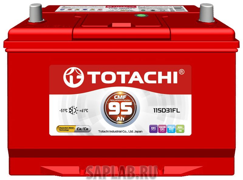 Купить TOTACHI 4589904525759 Аккумулятор автомобильныйTOTACHI CMF 95 а/ч 115D31 FL 4589904525759