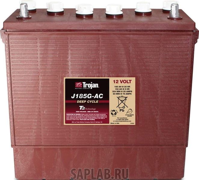 Купить TROJAN J185GAC Аккумулятор TROJAN J185G-AC 12V 185A (394х175х386)
