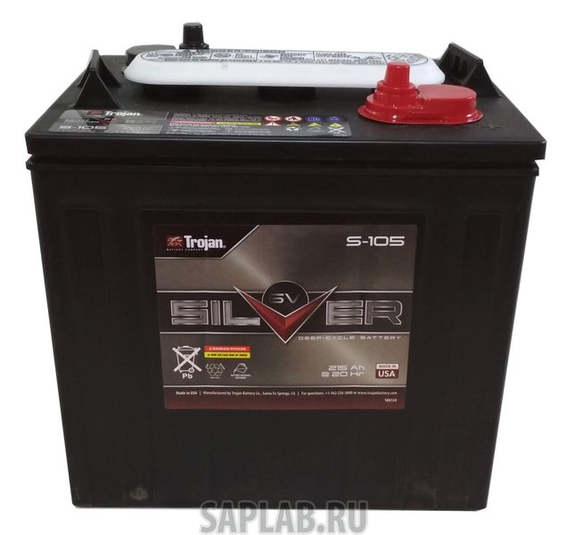 Купить TROJAN S105 Аккумулятор TROJAN S-105 6V 215A (262х181х273)