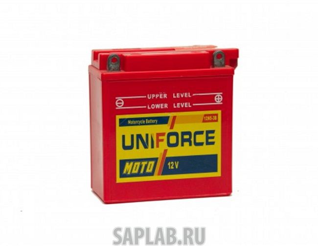 Купить UNIFORCE 12N33B Акб Moto 12v 3ah Uniforce 12n3-3b 10а Сухой Uniforce 12N3-3B