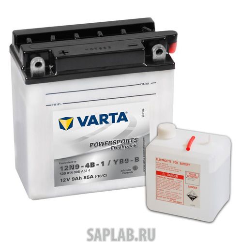 Купить VARTA 509014008A514 Аккумулятор для мотоциклов VARTA Powersports FP 9Ач 85A [509 014 008 a514 fp]