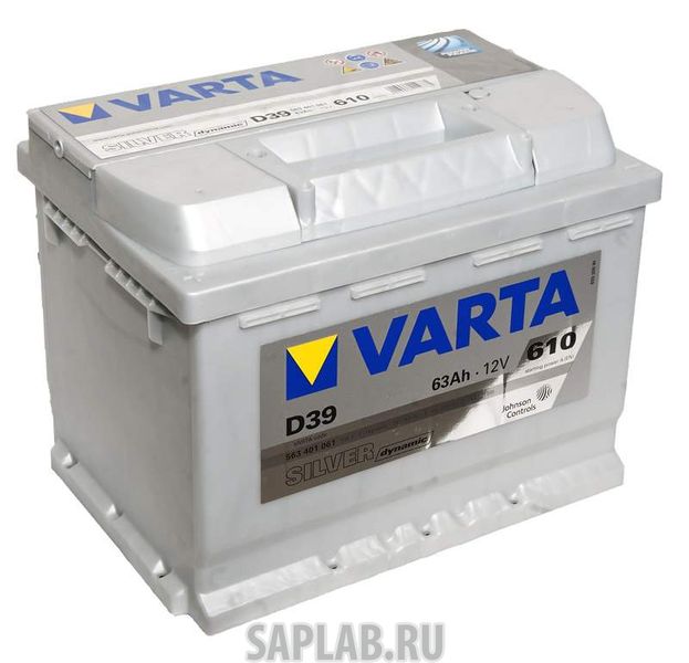 Купить VARTA 563401061N0 Аккумулятор VARTA Silver Dynamic 63 А/ч 563401 D39 242x175x190 EN610, Ограниченно годен