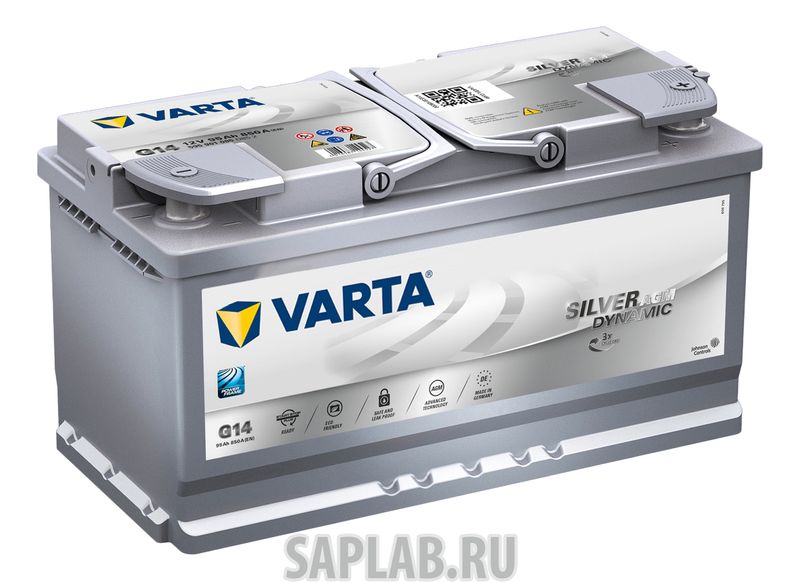 Купить VARTA 893 Аккумулятор автомобильный  Varta Silver Dynamic AGM 893 95 Ач