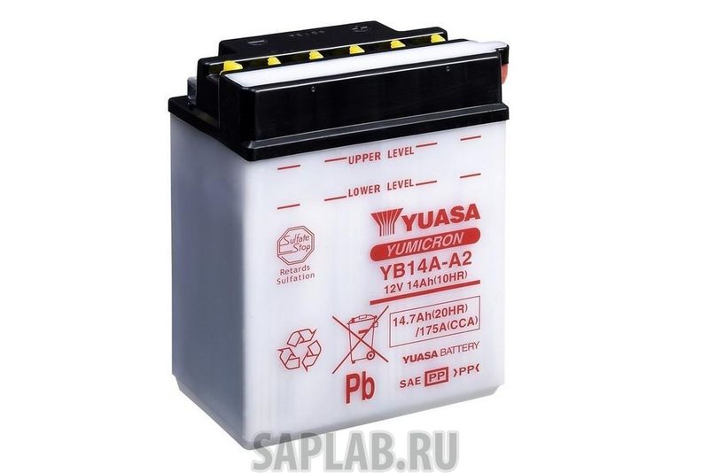 Купить YUASA YB14AA2 Аккумулятор YUASA YB14A-A2