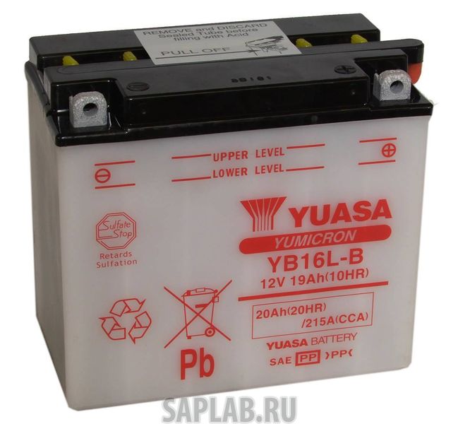 Купить YUASA YB16LB Аккумулятор YUASA YB16L-B 1452