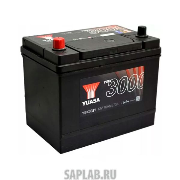 Купить YUASA YBX3031070 Аккумуляторная Батарея Smf[12v 70ah 570a] YUASA