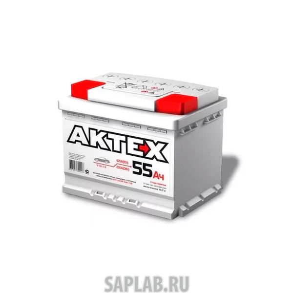 Купить АКТЕХ 6СТ550 Аккумулятор АКТЕХ 55 А/ч обратная R+ EN 550A 242x175x190 ATST 55-3-R
