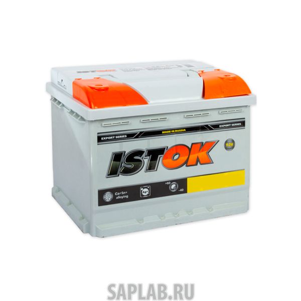 Купить ИСТОК 6CT62NR Аккумулятор Исток 62 А/Ч Обратная En530 А 242x175x190 6ct-62nr Istok арт. 6CT-62NR
