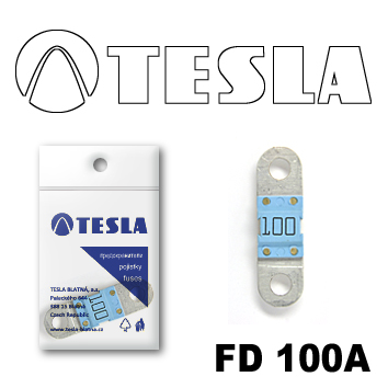 Купить Tesla FD100A Предохранитель MIDI 100A