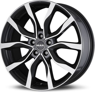 Купить Mak WHS097593 Highlands 20/8,5 ET47 Black mirror
