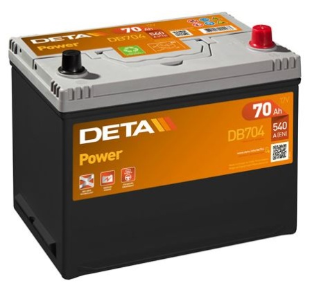 Купить DETA DB704 Аккумулятор автомобильный DETA DB704 70 Ач