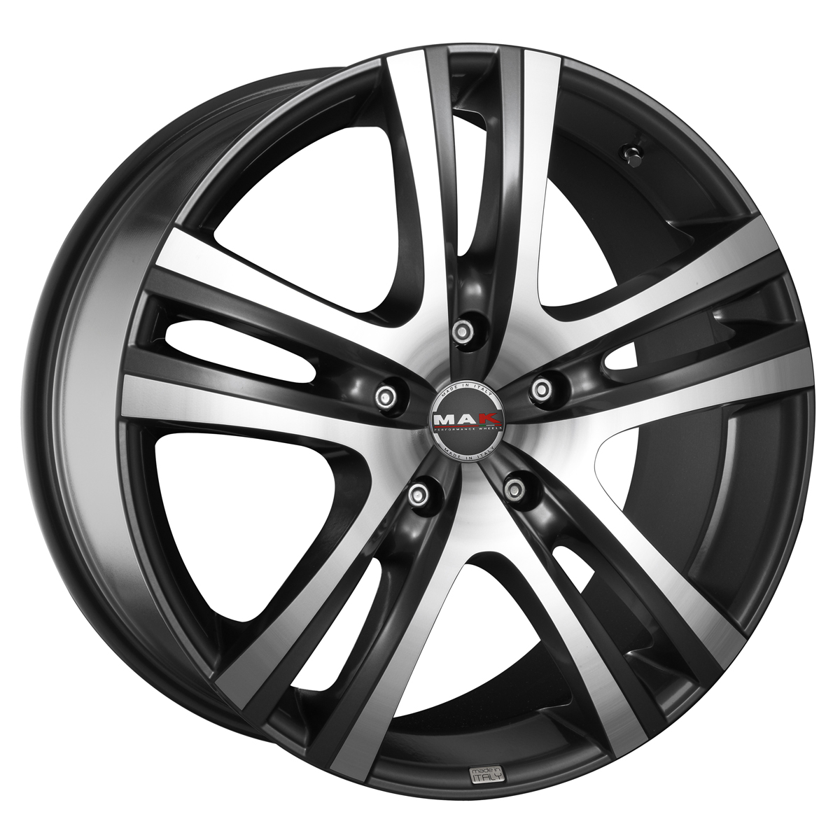 Купить Mak WHS063143 Aria 17/7,5 ET40 Gun metallic - mirror face