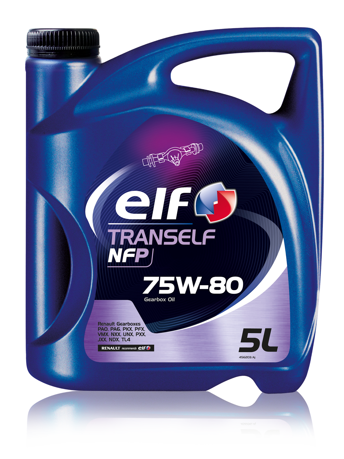 Купить Elf 195576 Трансмиссионное масло Tranself Nfp 75W80