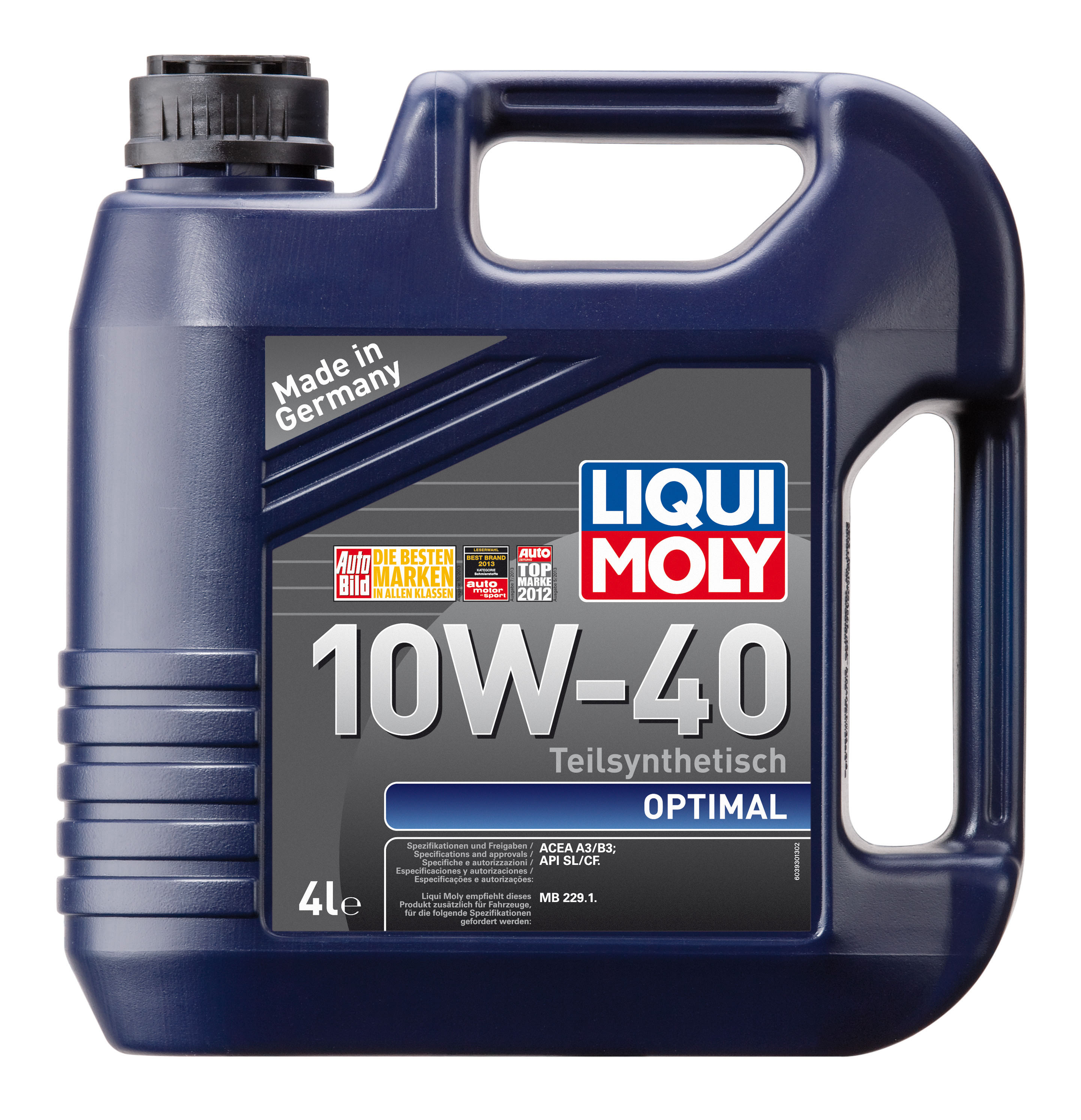 Купить Liqui moly 3930 Полусинтетическое моторное масло