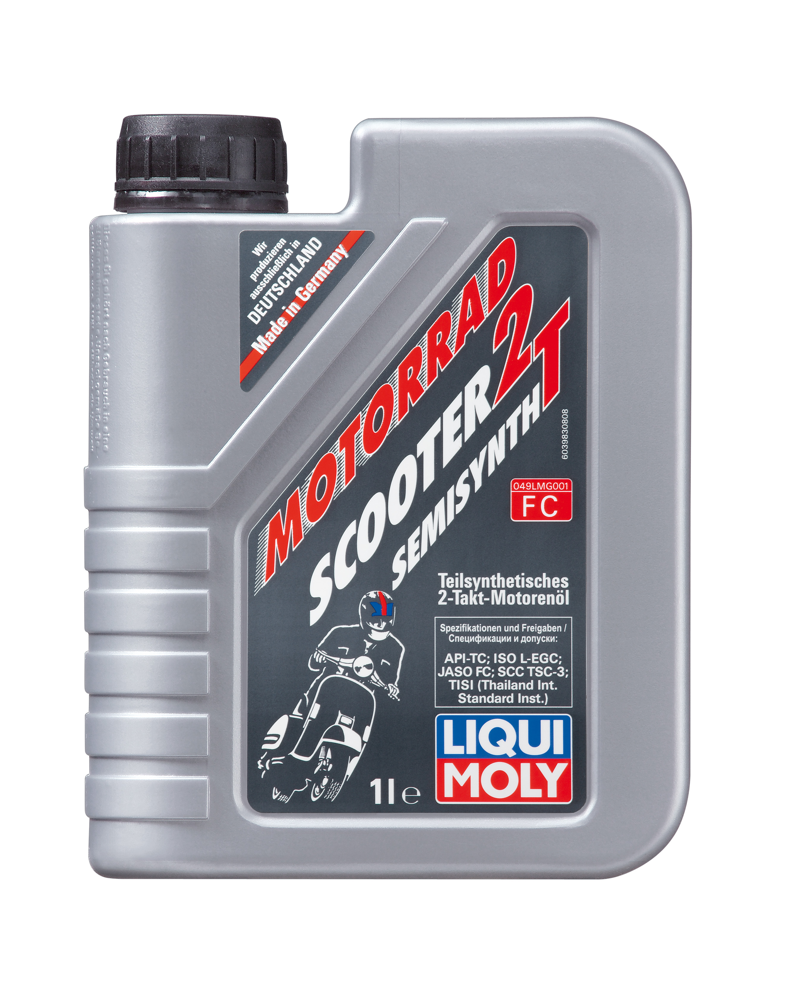 Купить Liqui moly 3983 для скутеров Motorrad Scooter 2T Semisynth