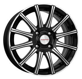 Купить Rapid R13195 RAPID СИЕСТА АЛМАЗ (KC478) 7.0X16 5/114.3 ET47 d66.1 /black/ [r13195]