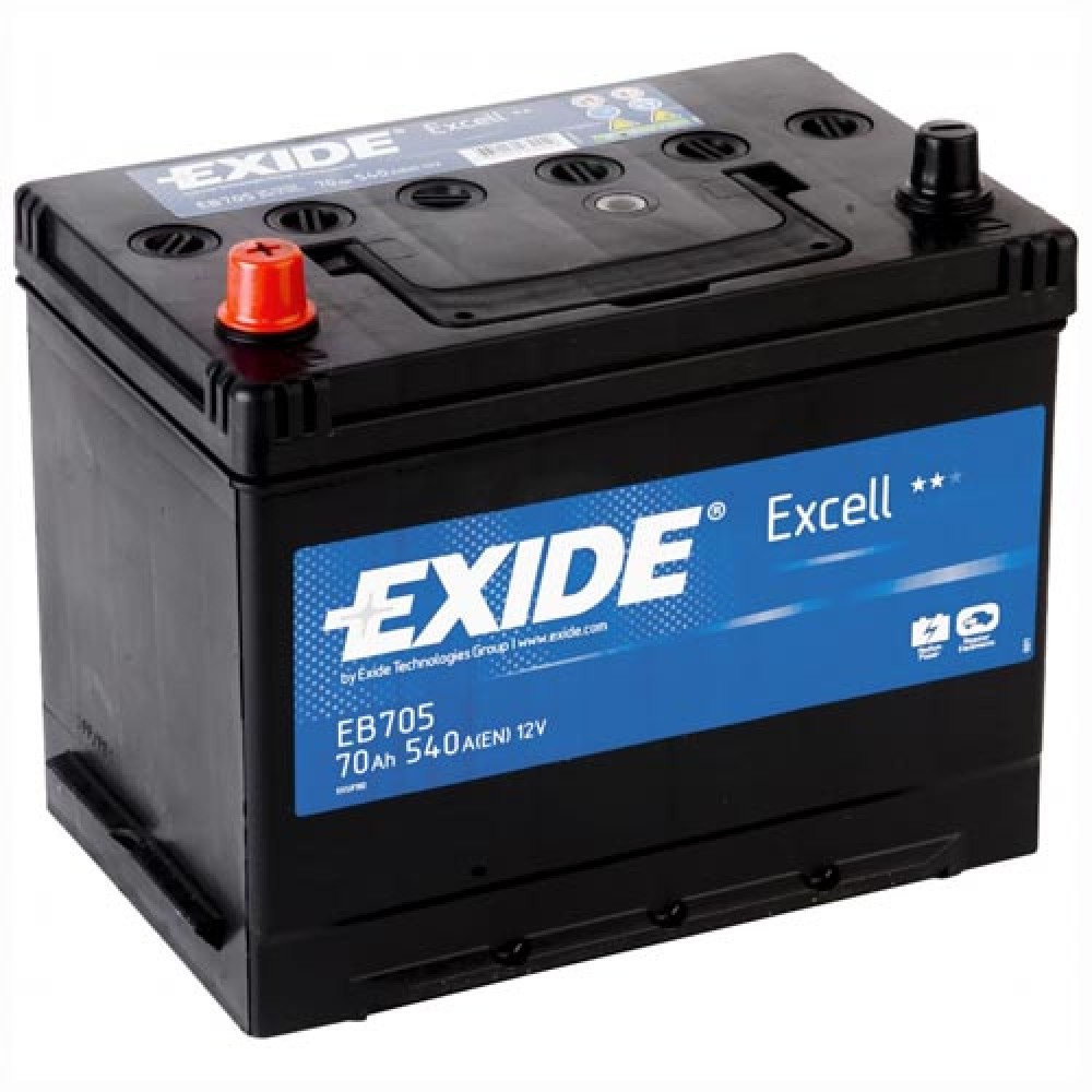 Купить EXIDE EB705 Аккумулятор автомобильный EXIDE EB705 70 Ач