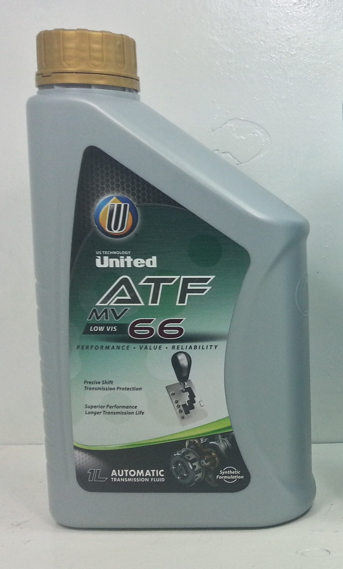 Купить United 8886351343421 Жидкость для АКПП (Low VIscosity) Red (Dexron VI) ATF-66